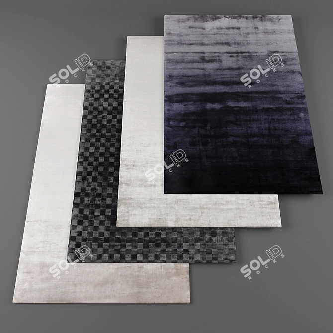 Miinu Collection: Modern Rugs 3D model image 1