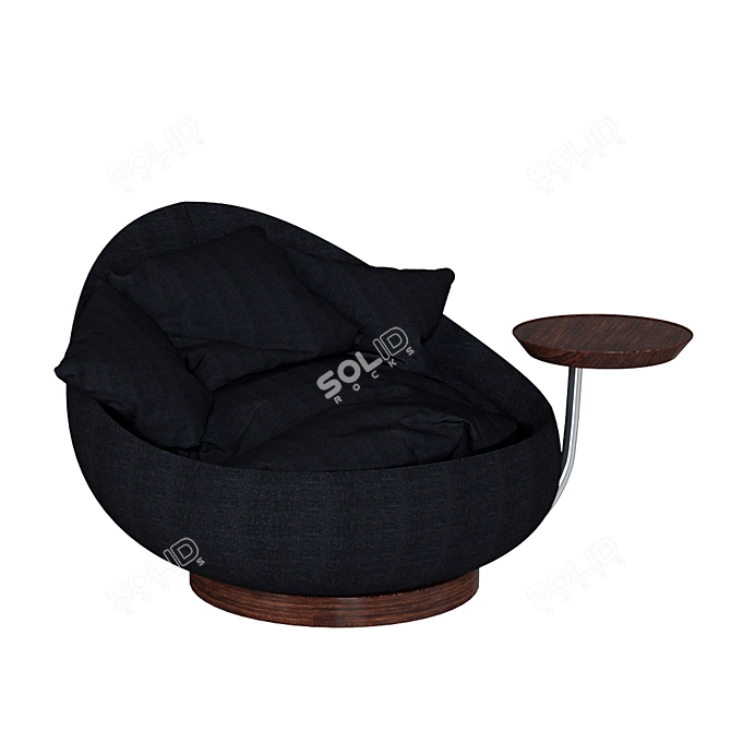 Elegant Lacoon Sofa by Desiree 3D model image 2