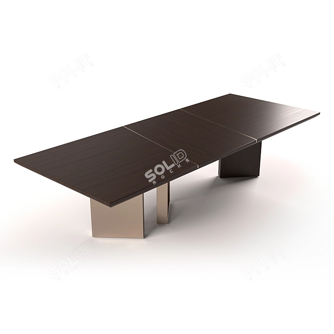 Elegant Fendi Morris Table 3D model image 3
