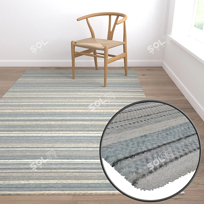 Luxury Carpets Collection 3D model image 5