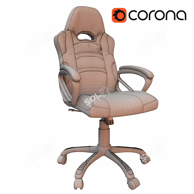 Arozzi Enzo Gaming Chair: Ultimate Comfort for Gamers 3D model image 3