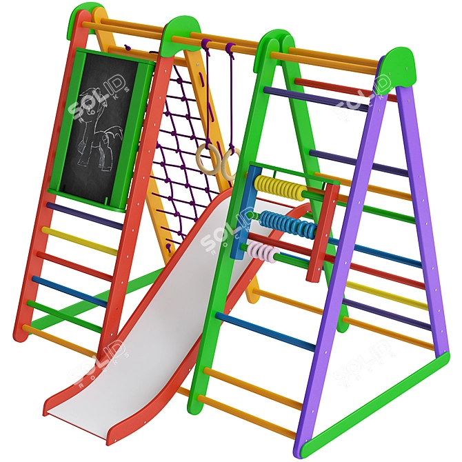 Kids' Sports Corner - Endless Fun 3D model image 2