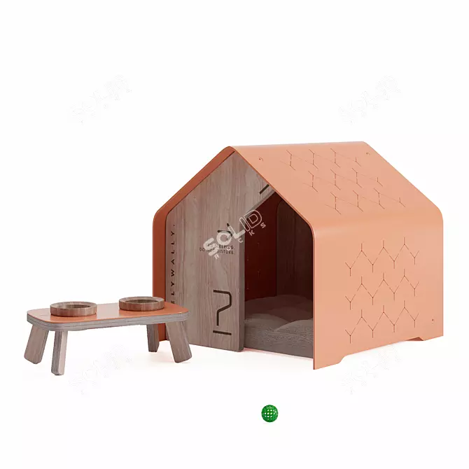 Cozy Sydney Pet House: Stylish and Comfortable 3D model image 3