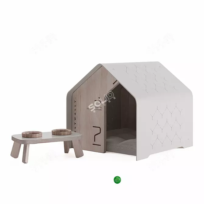 Cozy Sydney Pet House: Stylish and Comfortable 3D model image 4