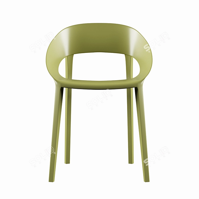 Sleek Modern Chair: Industry West Beacon 3D model image 2