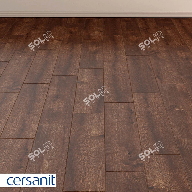 Rustic Wood Concept Porcelain Stoneware 3D model image 2