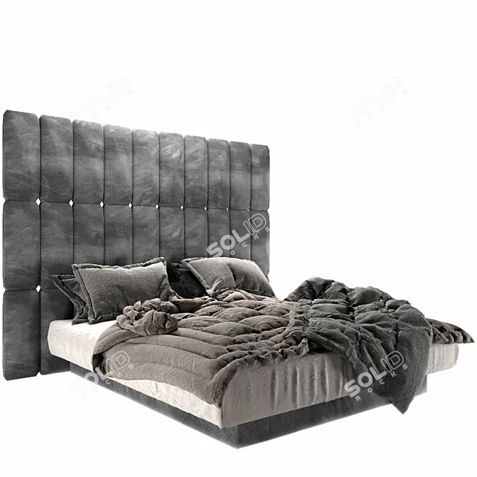 Lunar Dream Bed 3D model image 2