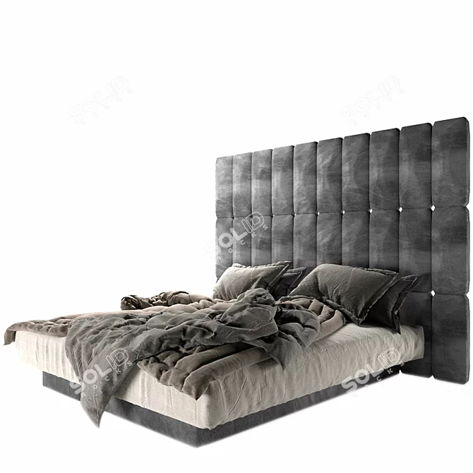 Lunar Dream Bed 3D model image 3