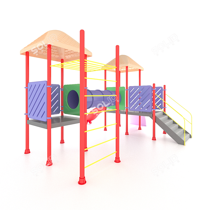 Playful Joy: Let the Fun Begin! 3D model image 7