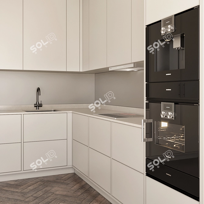 Kitchen Oasis: Polys - 299.779, Verts - 174.116 3D model image 3