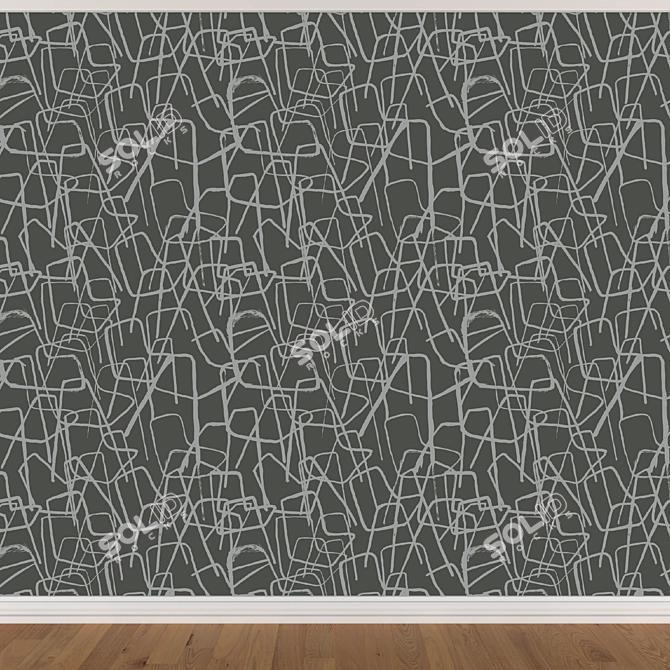 Seamless Wallpaper Set 3D model image 2