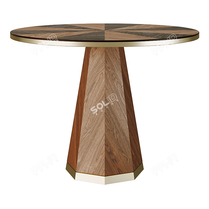 Spacious Round Table 3D model image 1