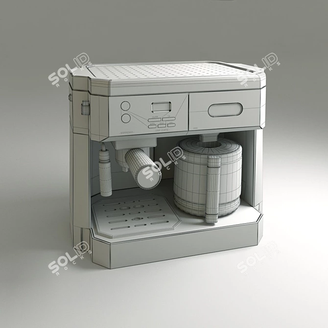 Delonghi Coffee Maker 3D model image 3