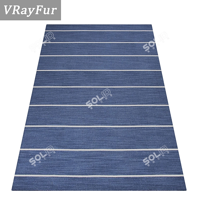 Luxury Carpet Set: Premium Textures 3D model image 2