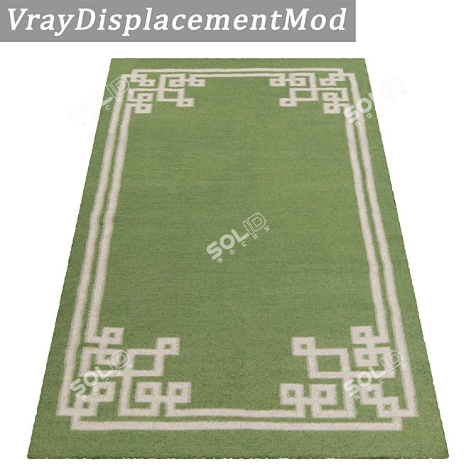 Luxury Carpet Set with High-Quality Textures 3D model image 3