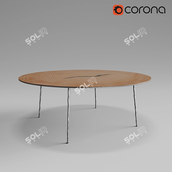 July Coffee Table by INMYROOM 3D model image 1