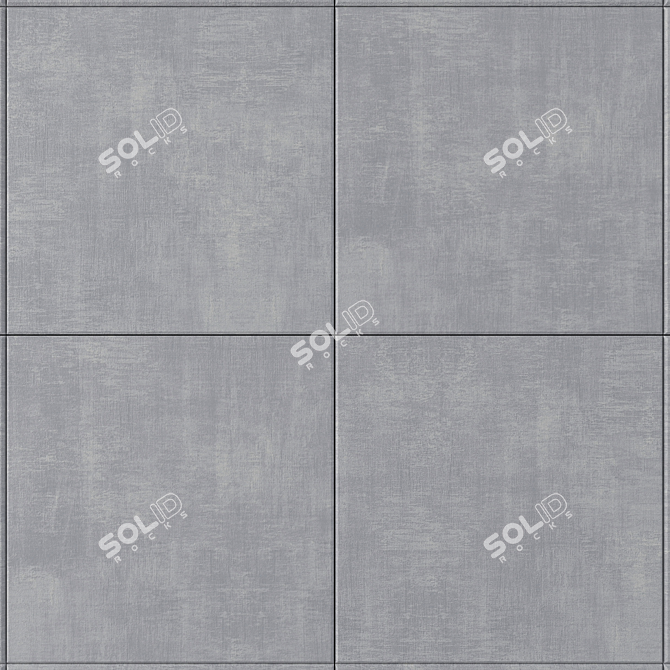 Cayenne Grigio Concrete Tiles 3D model image 2