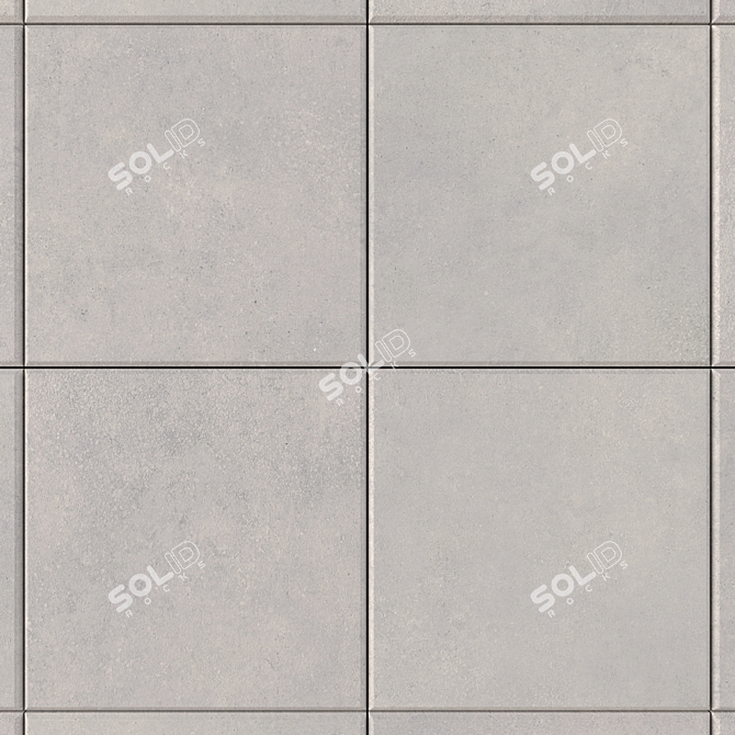 CORE Concrete Tiles Set 3D model image 2