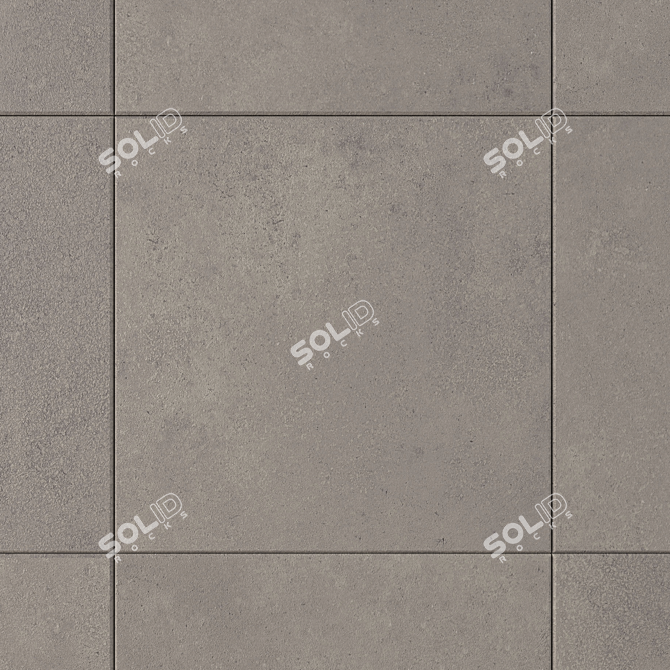 CORE FUME Concrete Wall Set 3D model image 2