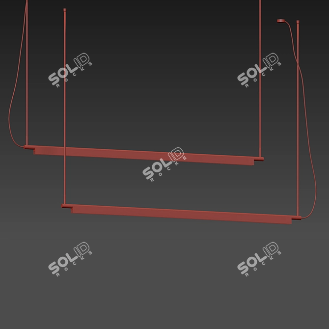 Colibrì LED Suspension Lamp Set 3D model image 3