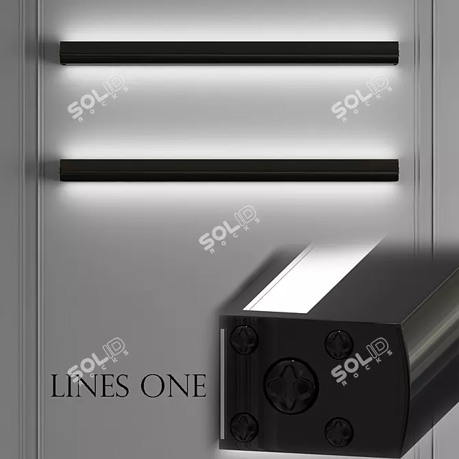 Sleek 2013 Design: LINES_ONE 3D model image 1