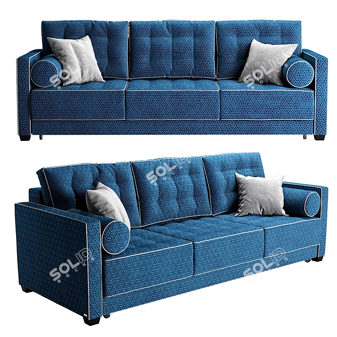 Modern Comfort: Brabus 09 Sofa Bed 3D model image 1