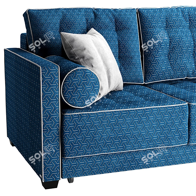 Modern Comfort: Brabus 09 Sofa Bed 3D model image 2