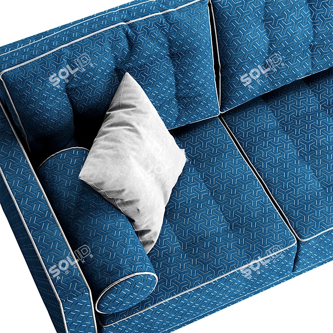 Modern Comfort: Brabus 09 Sofa Bed 3D model image 3