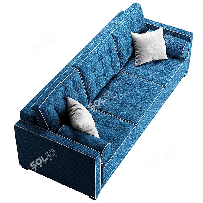 Modern Comfort: Brabus 09 Sofa Bed 3D model image 4