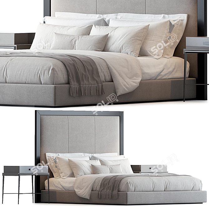 28: The Ultimate Bed Solution 3D model image 1