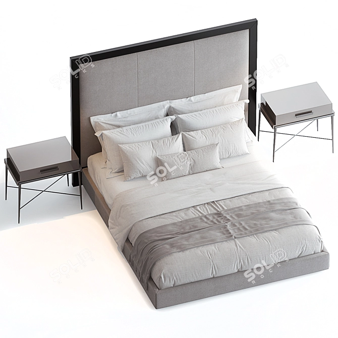 28: The Ultimate Bed Solution 3D model image 2