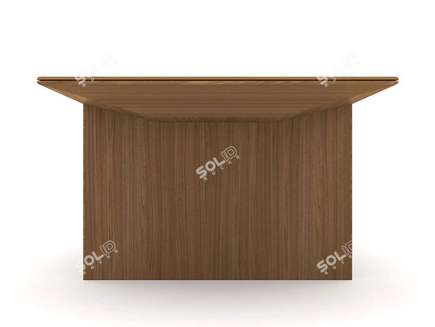 AVA Table: Stylish and Spacious 3D model image 3