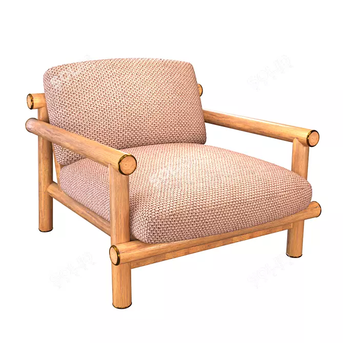 AYANA Outdoor Chair 855*710*910 3D model image 1
