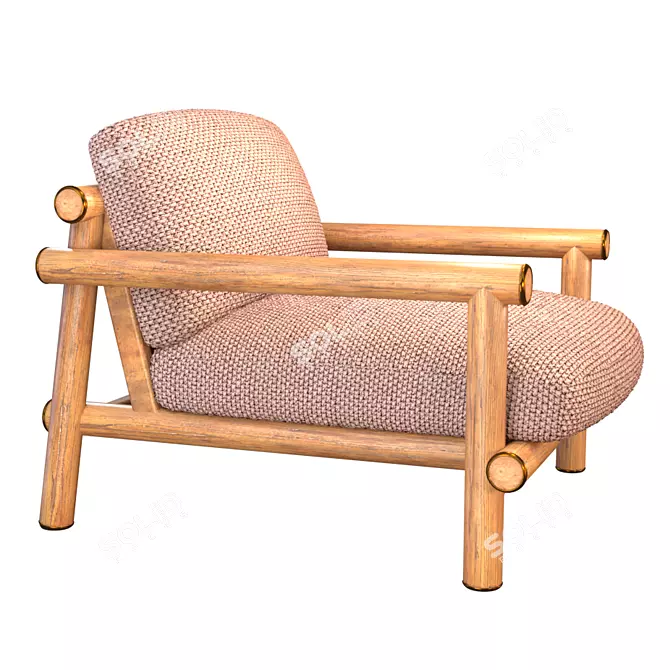AYANA Outdoor Chair 855*710*910 3D model image 3