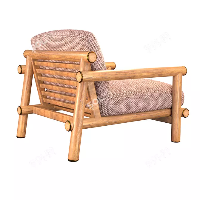 AYANA Outdoor Chair 855*710*910 3D model image 4
