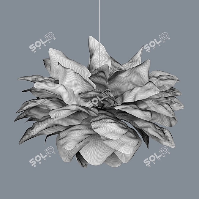 Adjustable Height Chandelier | PDL2015 BRIDAY 3D model image 2