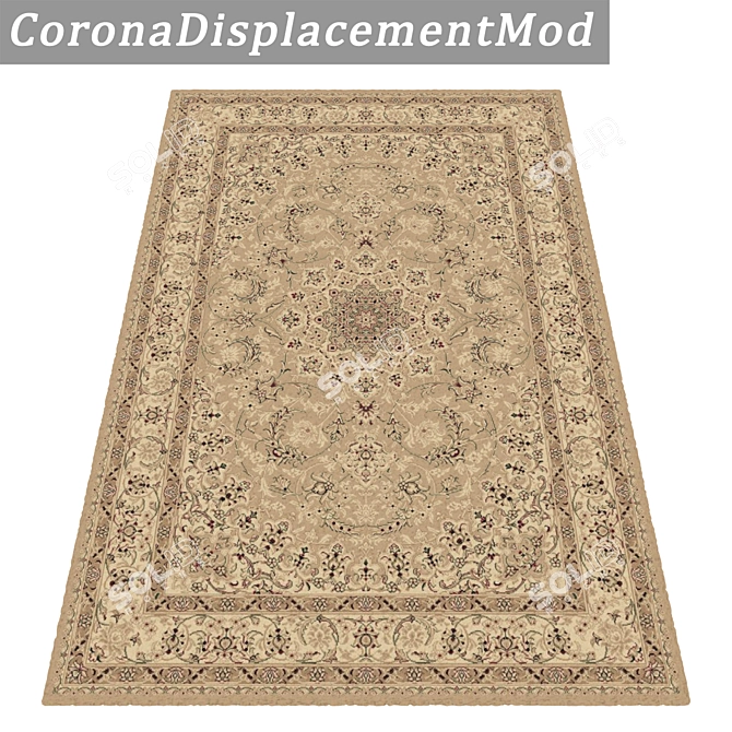 High-Quality Carpets Set 3D model image 4