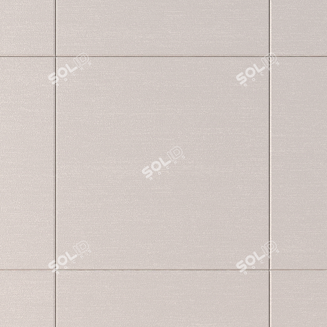 Modern Concrete Wall Tiles 3D model image 2