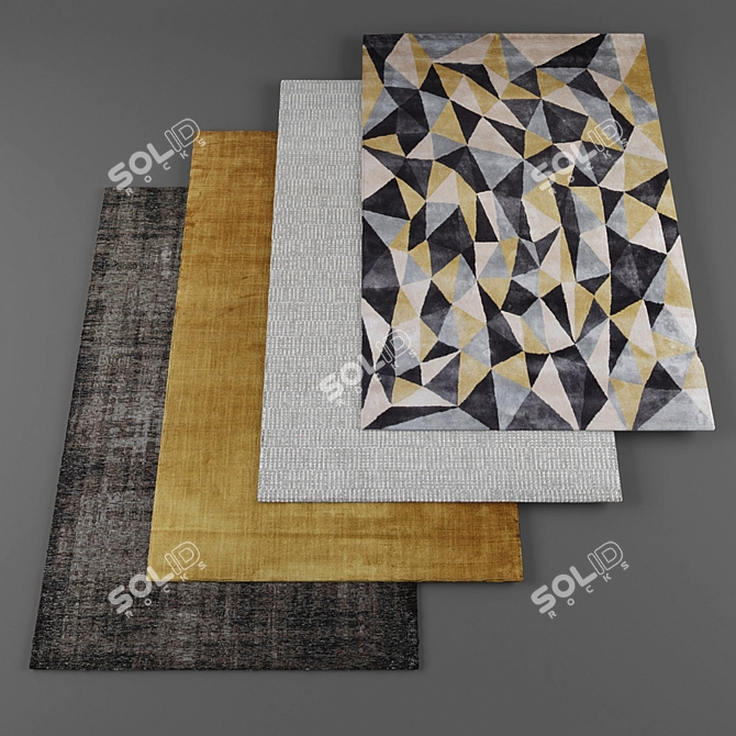 De Dimora Collection Rugs 3D model image 1