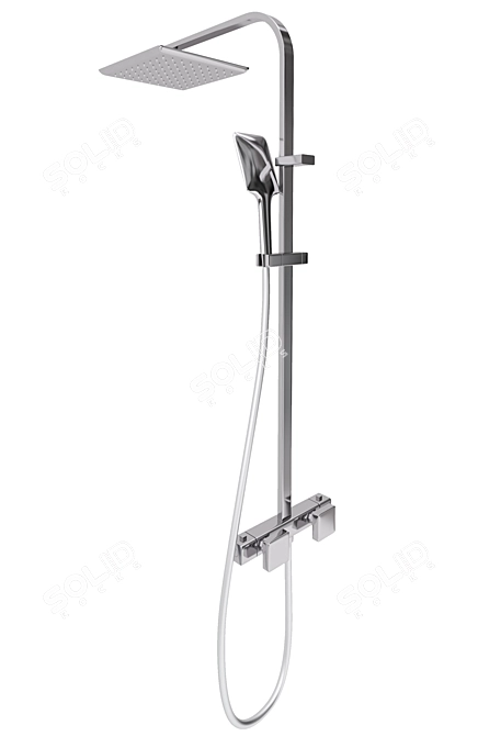 Imprese Centrum T-15430 Shower System 3D model image 5