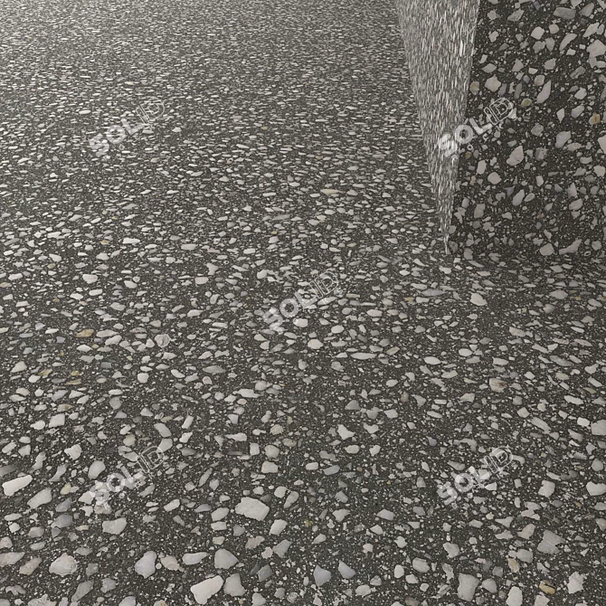 Terrazzo PANDOMO 1 - High-Quality Materials and Textures 3D model image 4