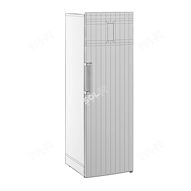 LG GC-B401EMDV: Stylish and Spacious Refrigerator 3D model image 5