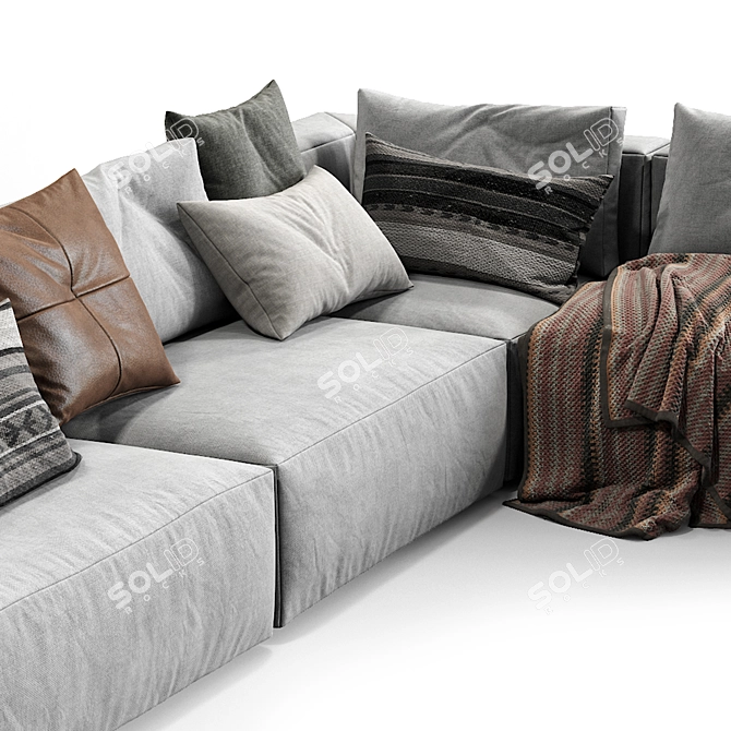 Jesse Daniel Modern Sofa | Composition 6 3D model image 4