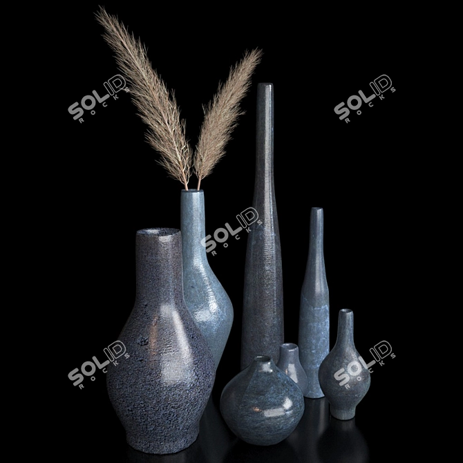 Modern Decor Set: 2012 Design 3D model image 2