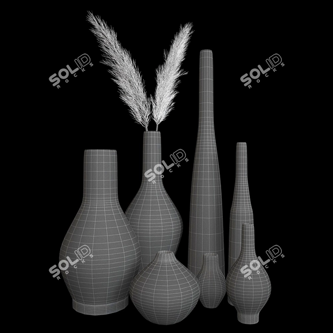 Modern Decor Set: 2012 Design 3D model image 5