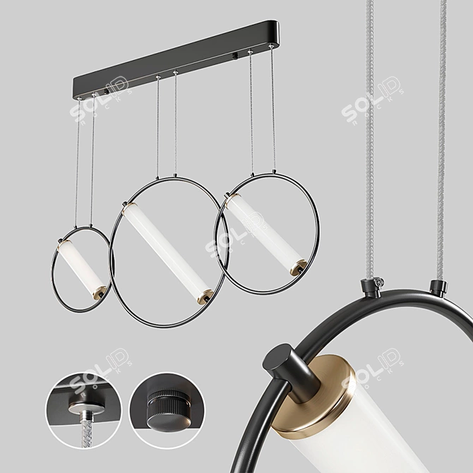 Resist Collection: Versatile Design Lamps 3D model image 1