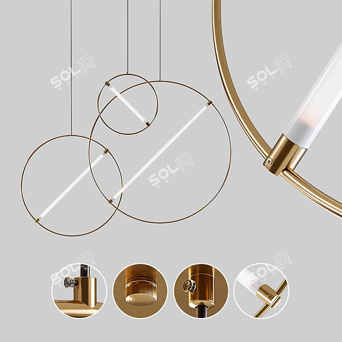 Resist Collection: Versatile Design Lamps 3D model image 3