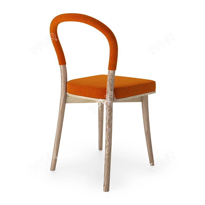 Elegant Goteborg Chair by Asplund 3D model image 2
