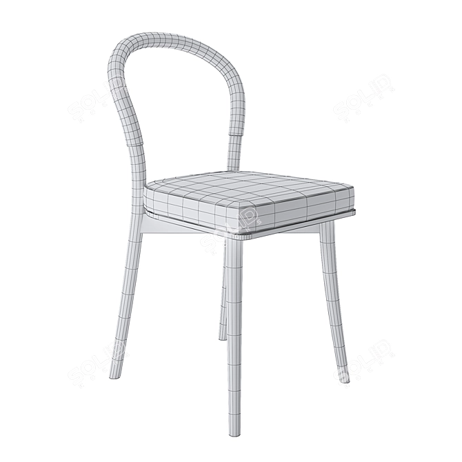 Elegant Goteborg Chair by Asplund 3D model image 3