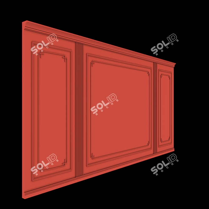 2016 Molding: Precise 3D Model 3D model image 2